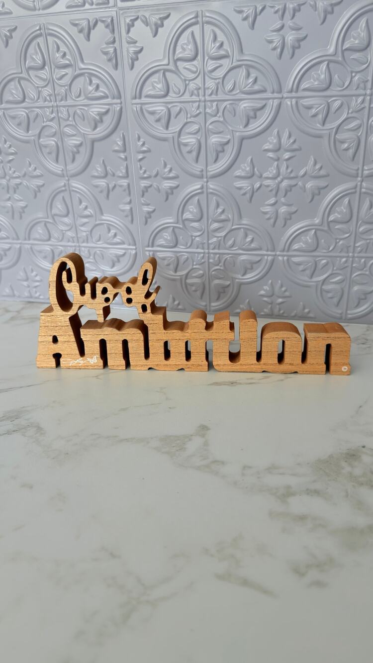 Dolly Parton "Cup of Ambition" Wooden Block Desk Decor Sign NEW